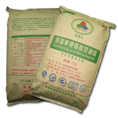 초콜릿에서 25KG/Bag GMS 99% 식품 안전한 유화제