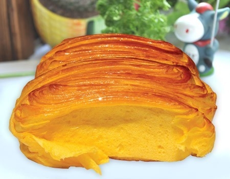 누르스름한 겔 제빵 개량제 뛰어난 빵 구조는 빵 부피 빠른 연화를 확대했습니다